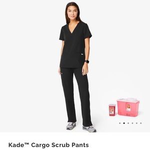 Figs Kade Cargo Scrub Pants